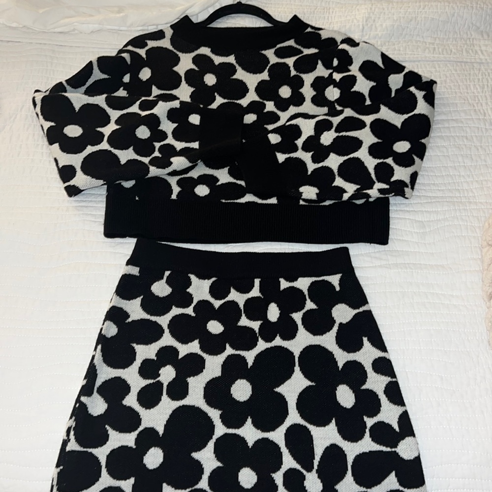 Floral Skirt Set